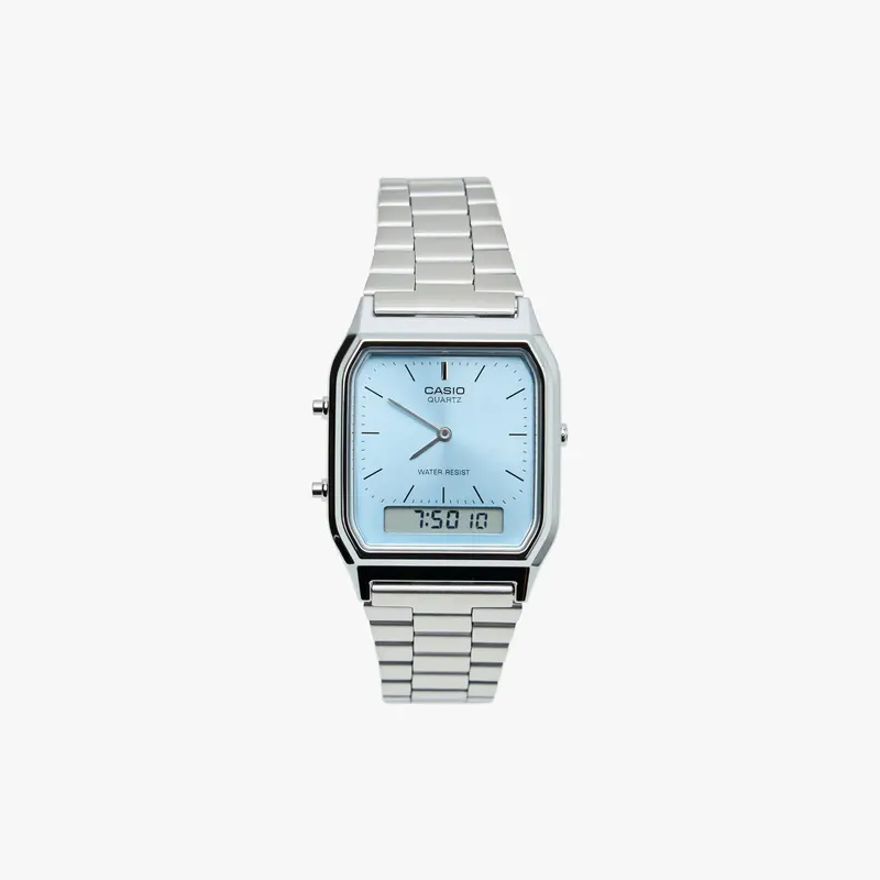 Casio Aq230a-2A1m / Vintage Silver 1