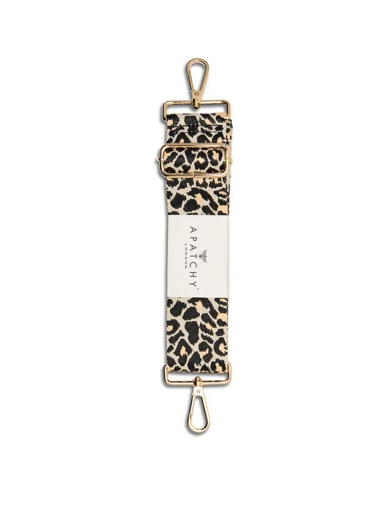 Cheetah Bag Strap Apricot 1
