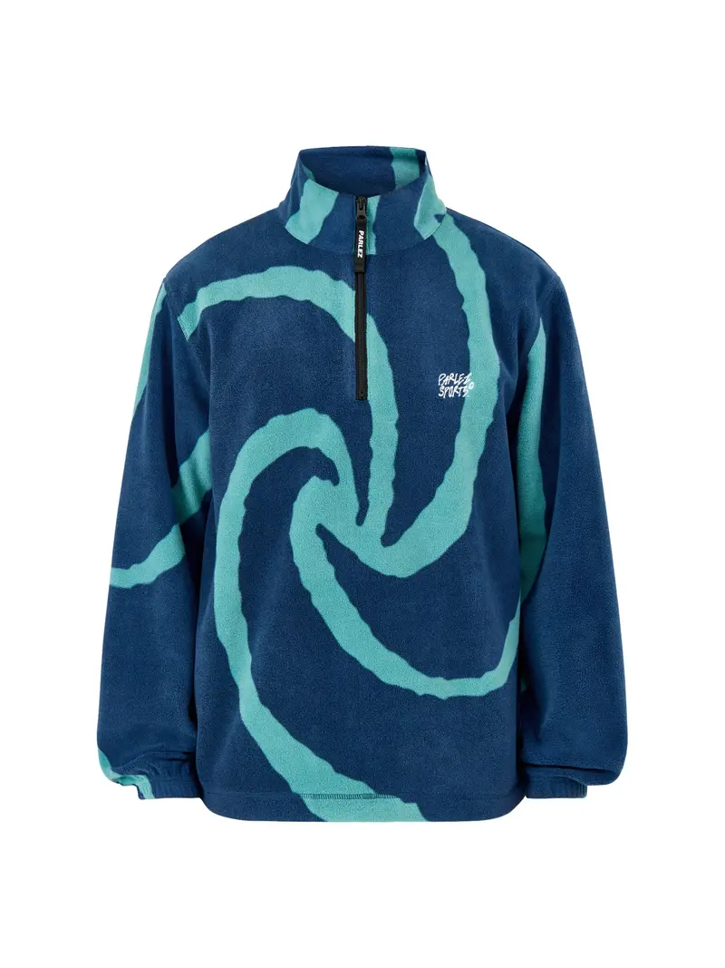 Chevy 1/4 Zip Fleece Blue 1