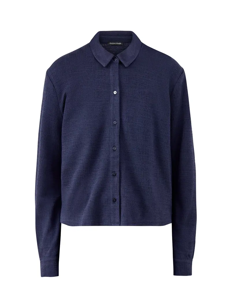Classic Collar Shirt Navy 1
