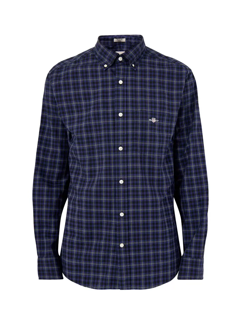 Classic Poplin Check Shirt 1