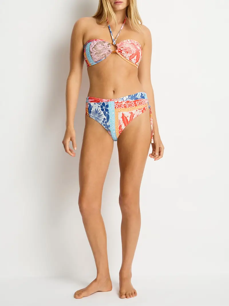 Coco Island O Ring Bandeau Bikini Top 1