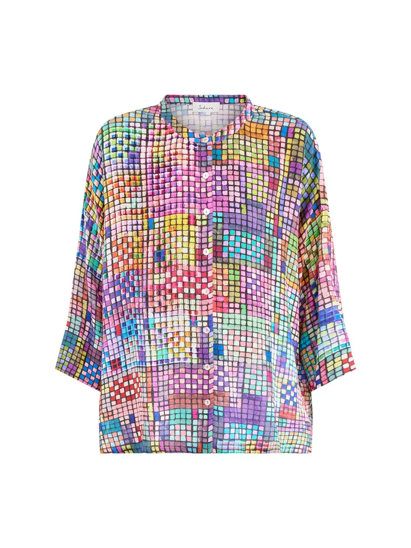 Coloured Glass Tiles Shirt 1
