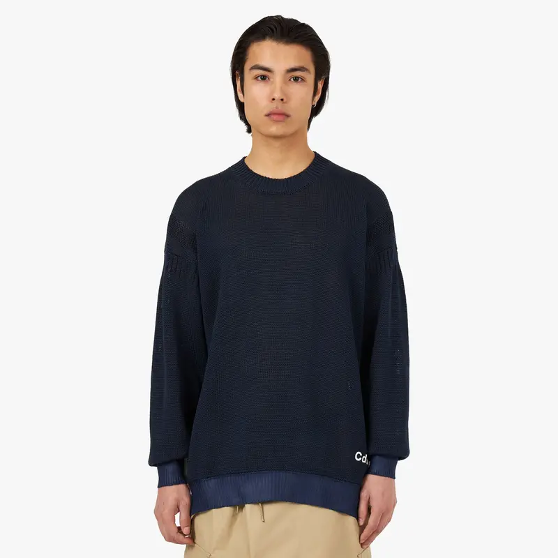 Comme Des Garçons Homme Gima Jersey / Navy 1