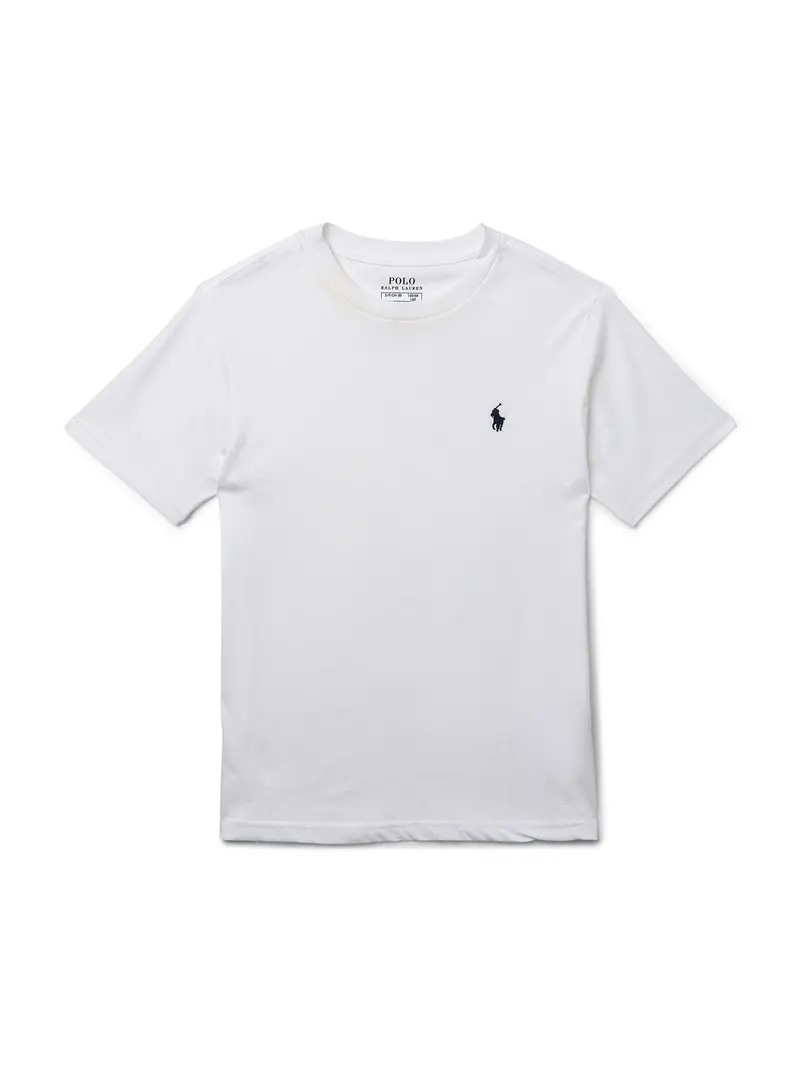 Cotton Jersey Crewneck T-Shirt 1