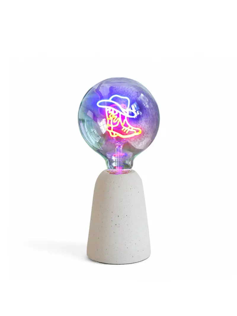 Cowgirl Boots Screw Down Bulb 1