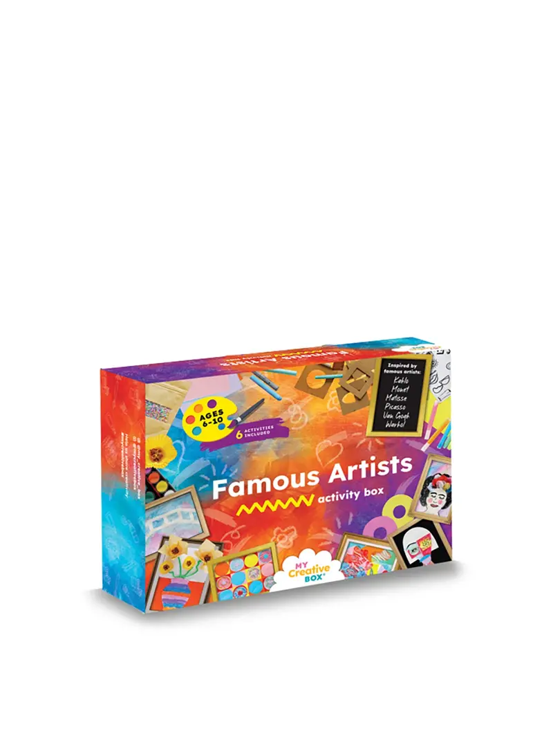 Creative Activity Box Famous Artists 1