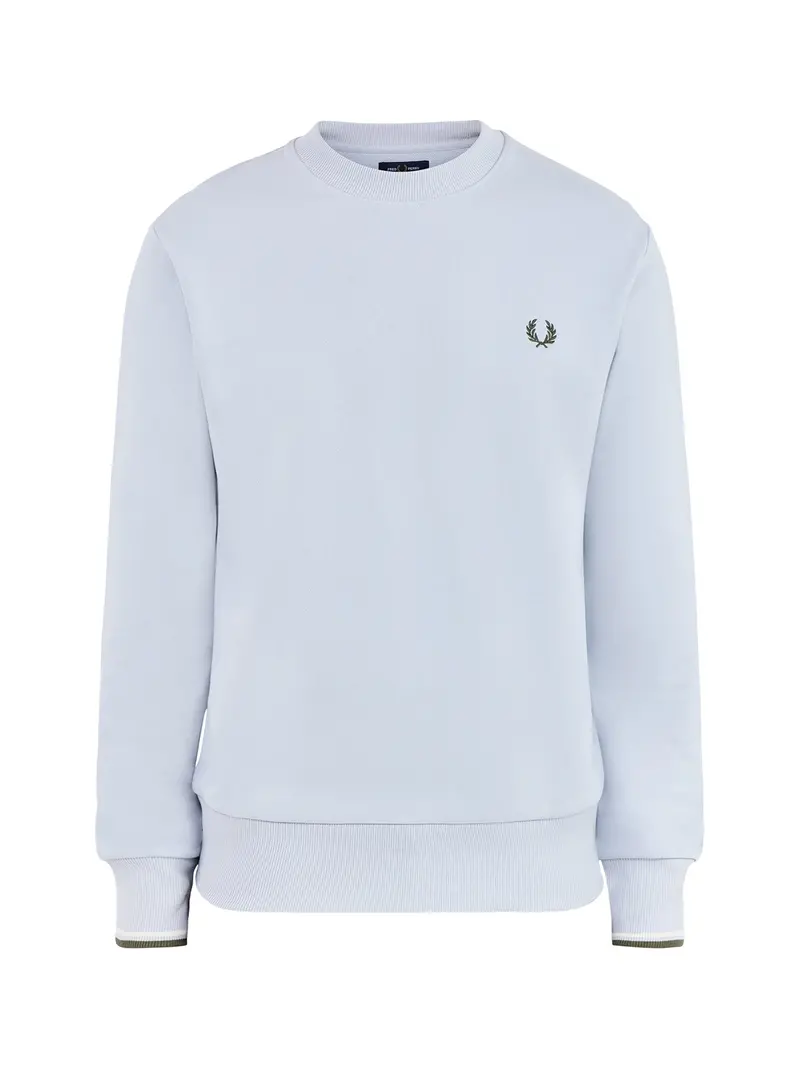 Crew Neck Sweatshirt Blue 1