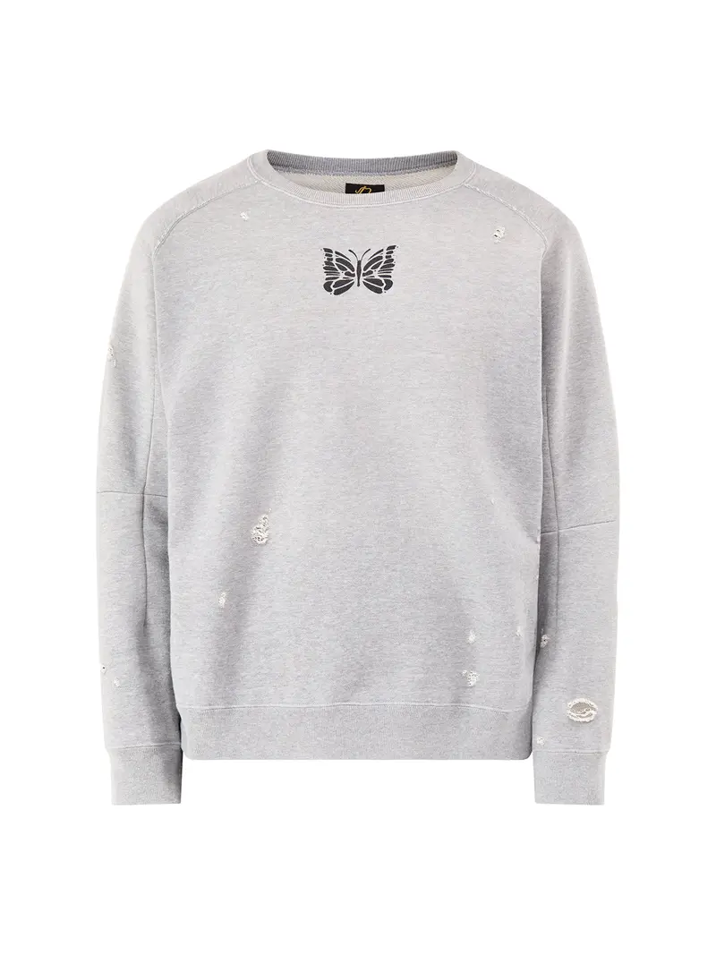Deconstructed Sweatshirt Grey 1