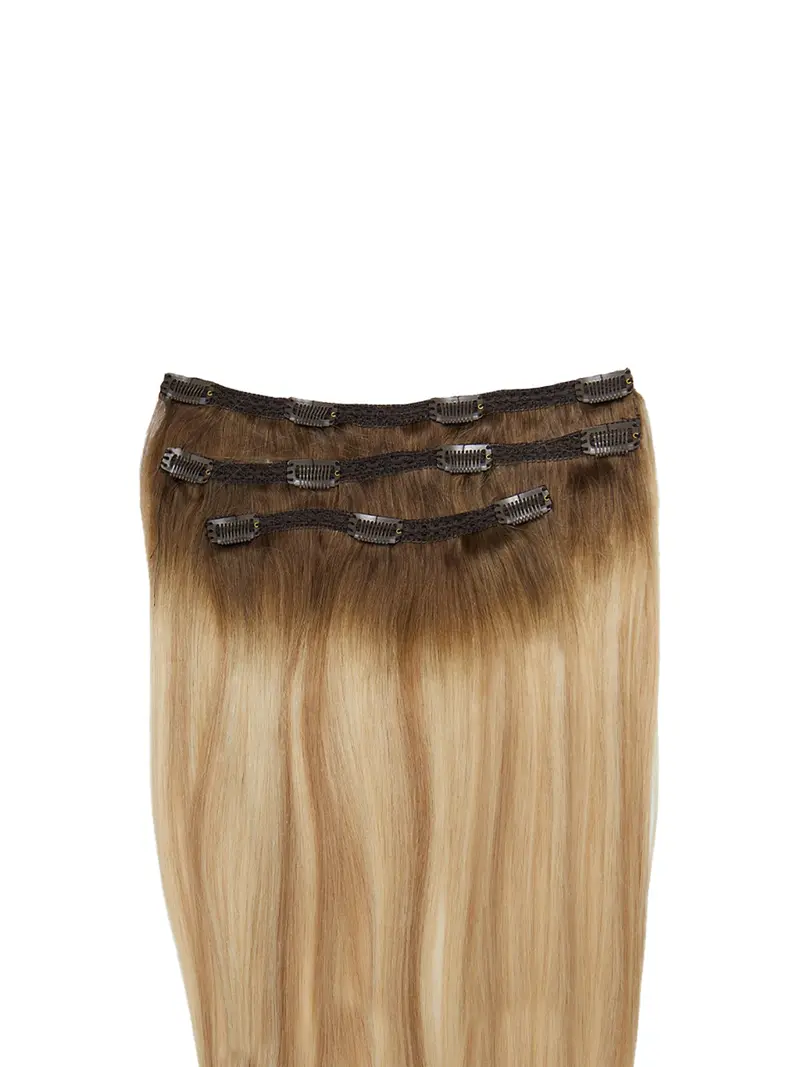 Deluxe Clip In Hair Extensions 18 Inch Calabasas 1
