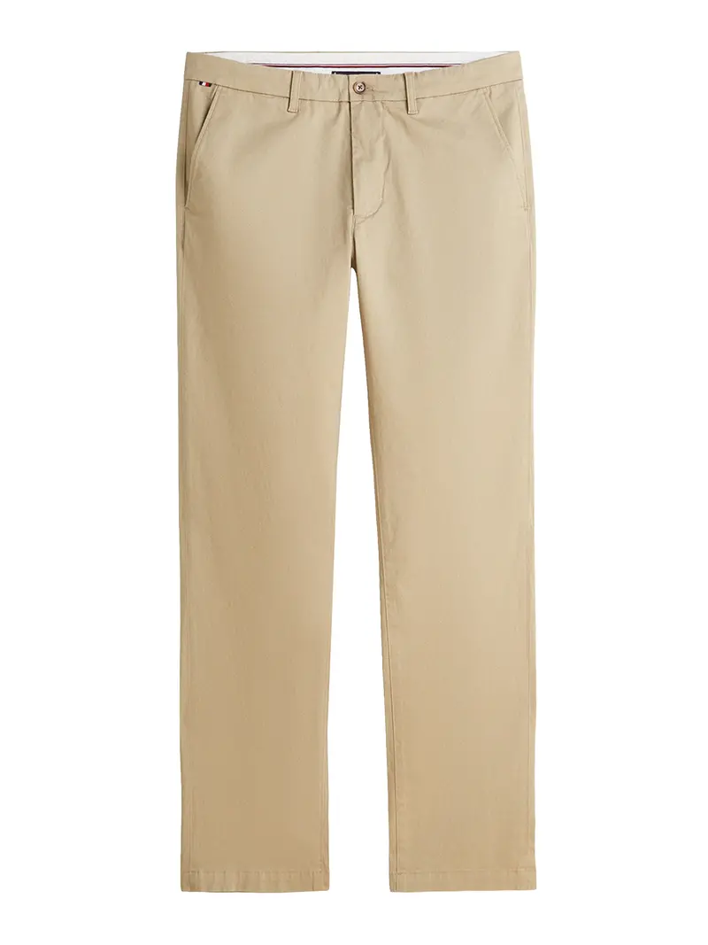 Denton Straight Leg Trousers Green 1