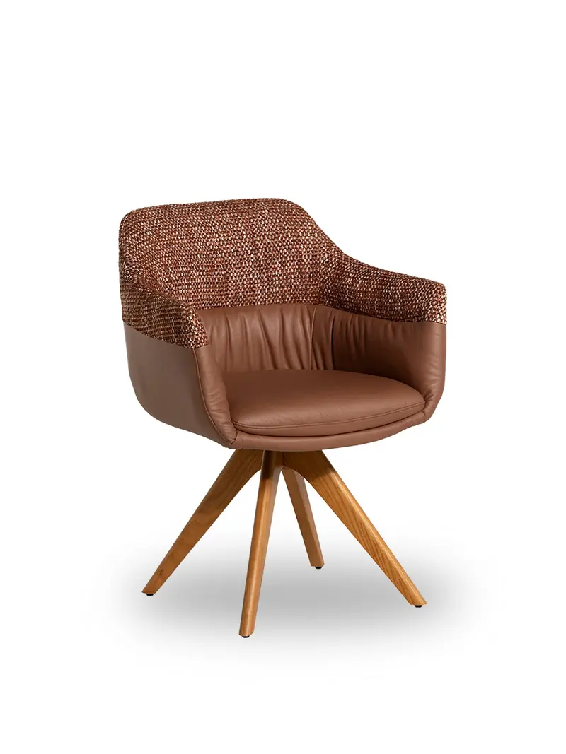 Dixon Dining Chair Brown 1