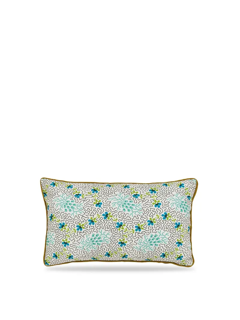 Dotty Outdoor Cushion 50X30cm Green 1
