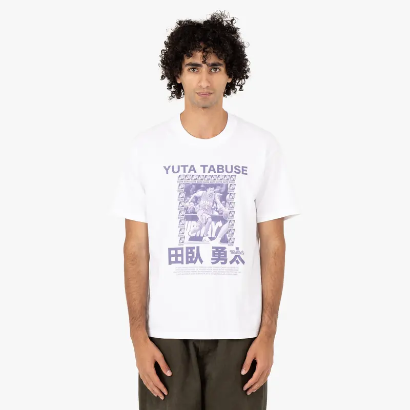 Double Dribble Yuta Tabuse T-Shirt / White 1