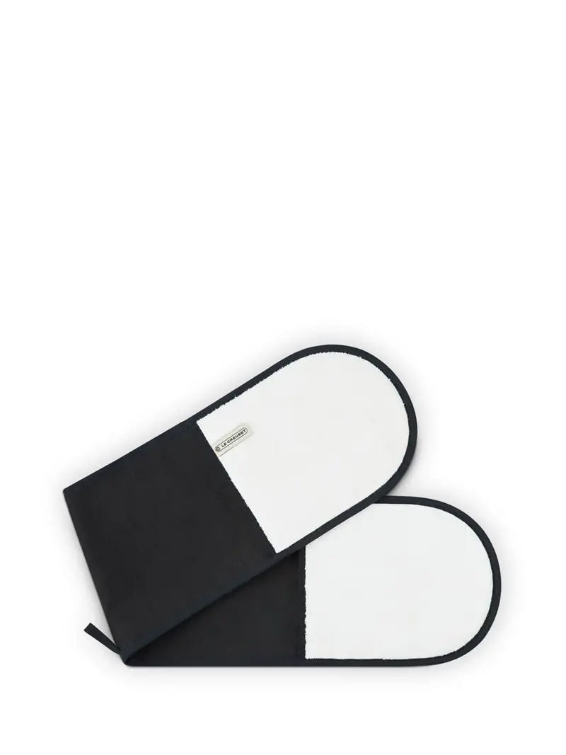 Double Oven Glove Black 1