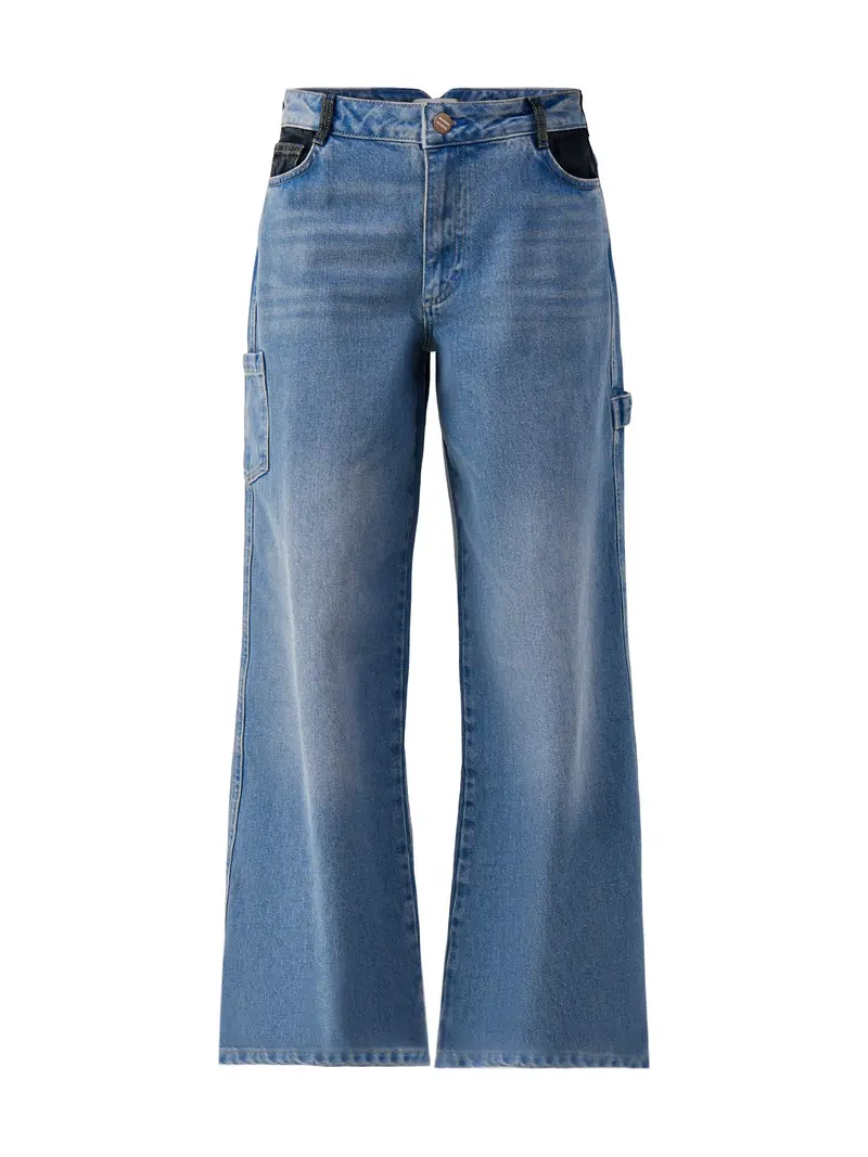 Drew Jean Lapis Wash Blue 1