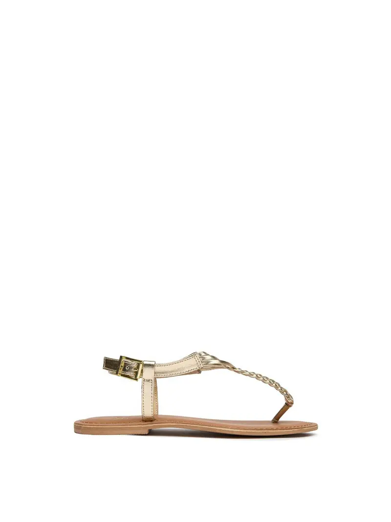 Dulce Thong Sandals Gold 1