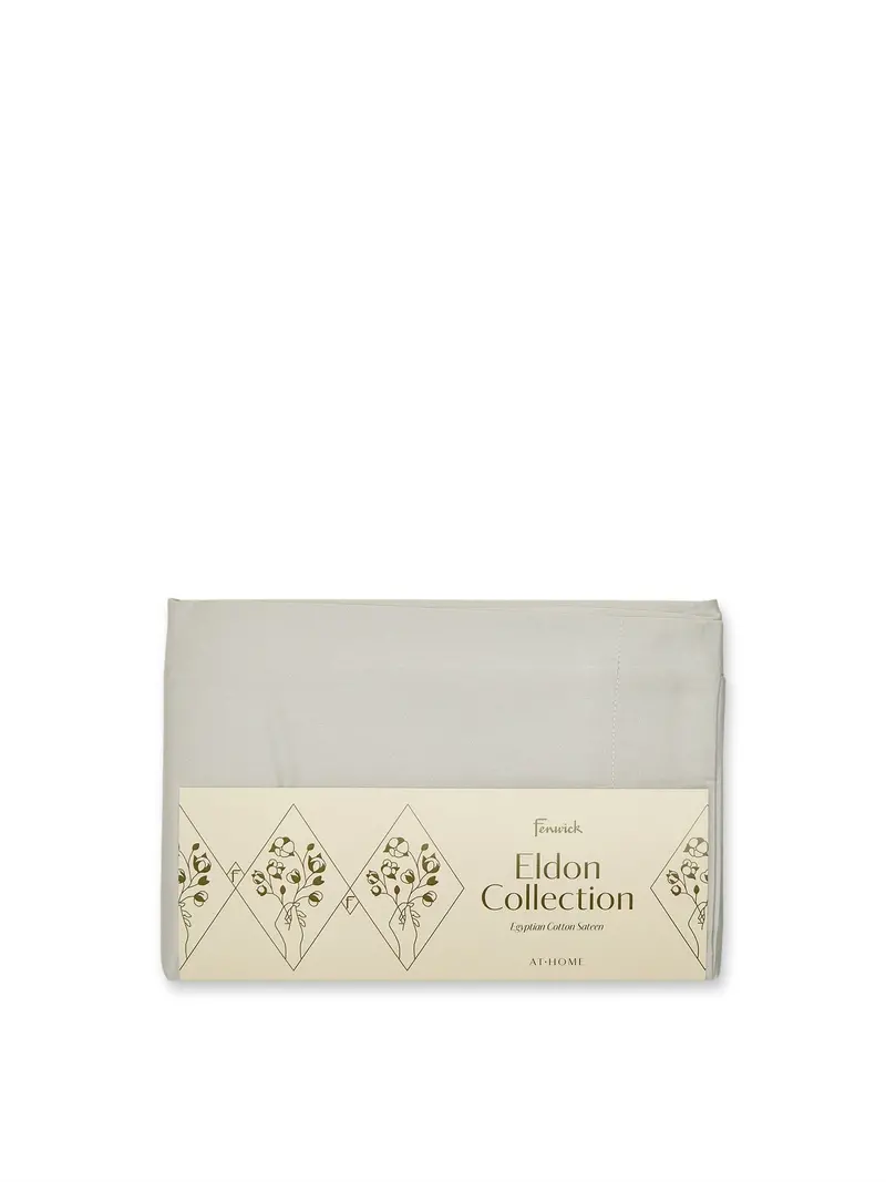 Eldon Standard Pillowcase Grey 1