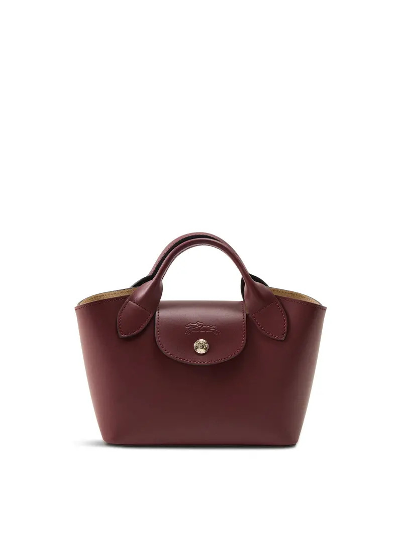 Epure Extra Small Timeless Tote Bag Burgundy 1