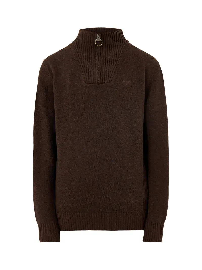 Essential Lambswool Half Zip Jumper 1
