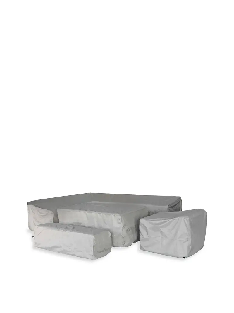 Fairford L-Shape Sofa Set Cover Green 1