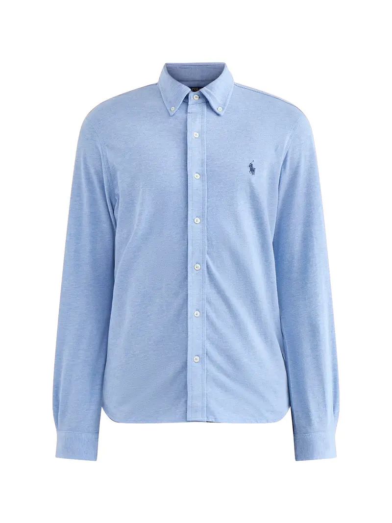Featherweight Button-Down Collar Shirt Blue 1