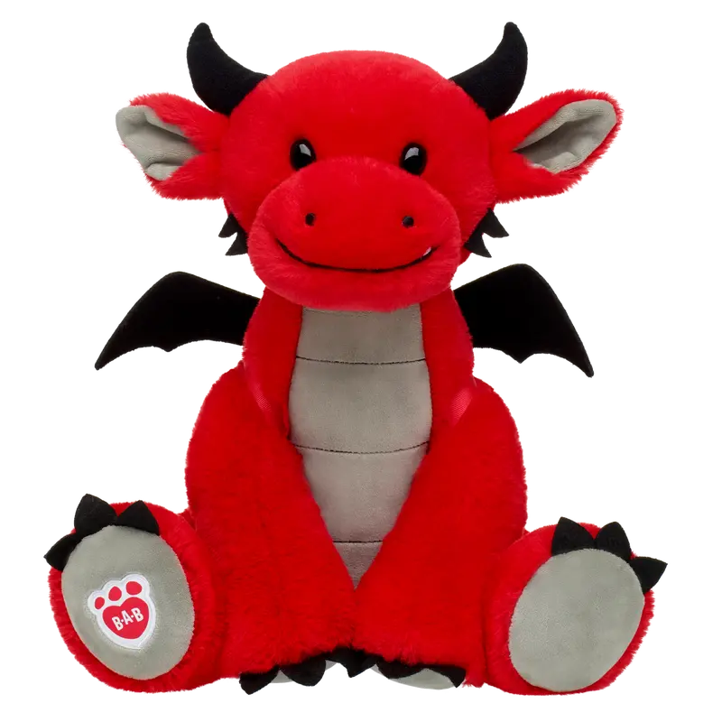 Fiery Dragon Plush 1