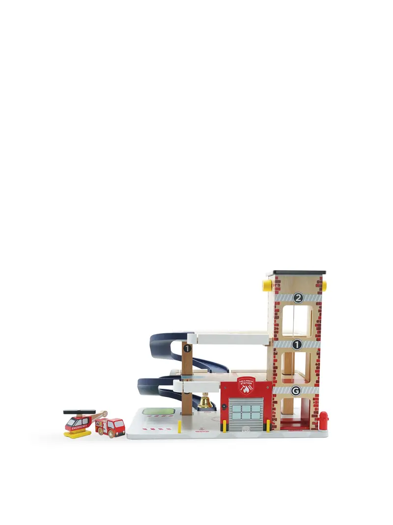 Fire And Rescue Garage Toy Set 1