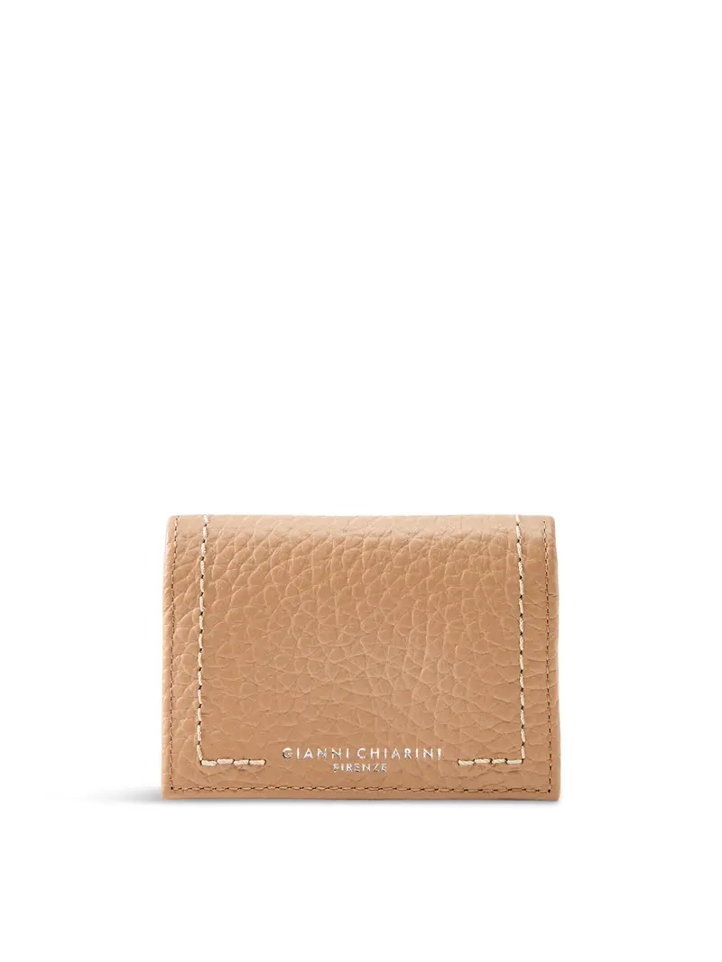 Flap Card Holder Tan 1