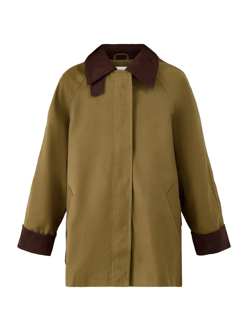 Freddie Barn Coat Khaki 1