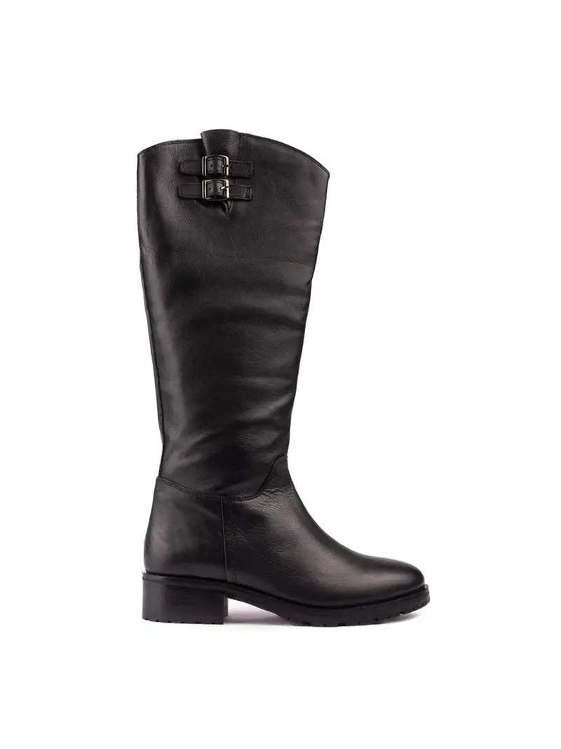 Gabby Knee High Boots Black 1