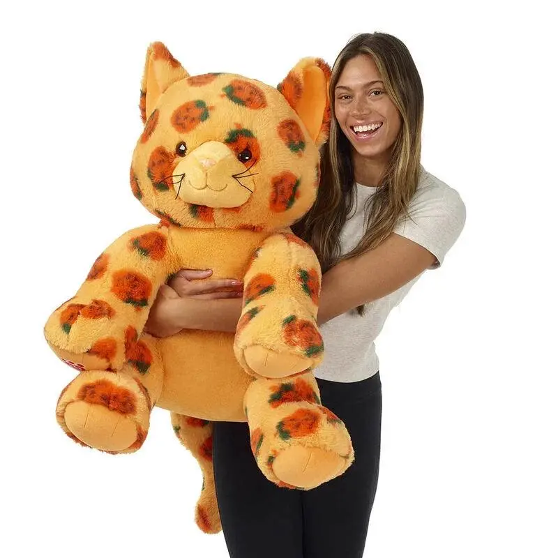 Giant Pumpkin Kitty Stuffed Animal 1