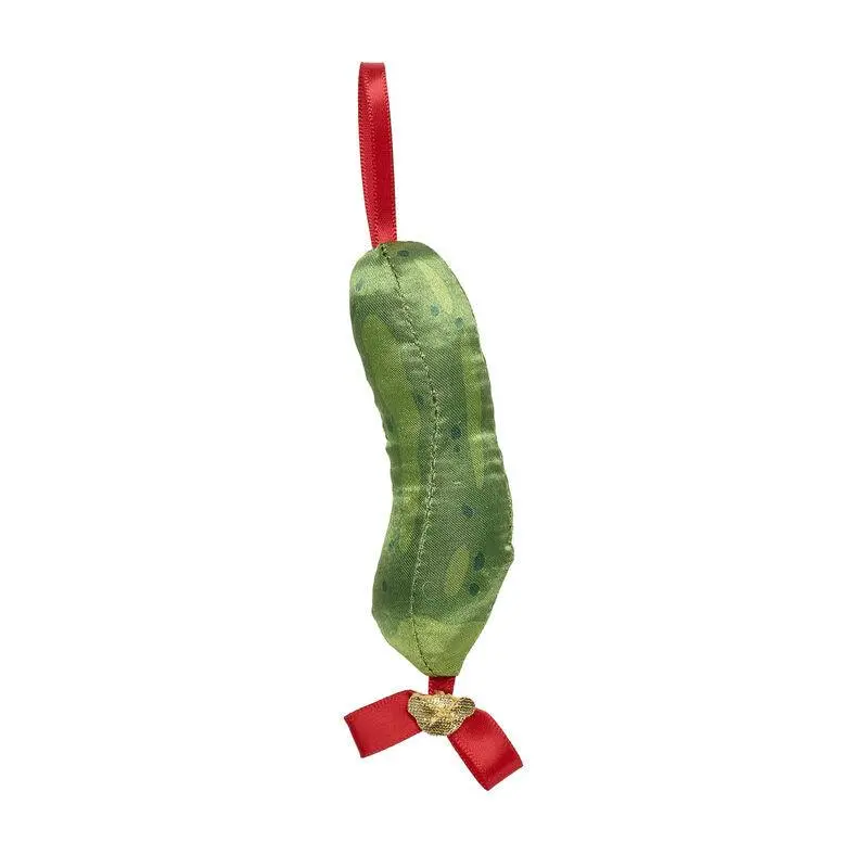 "Glisten And The Merry Mission" Pickle Ornament 1