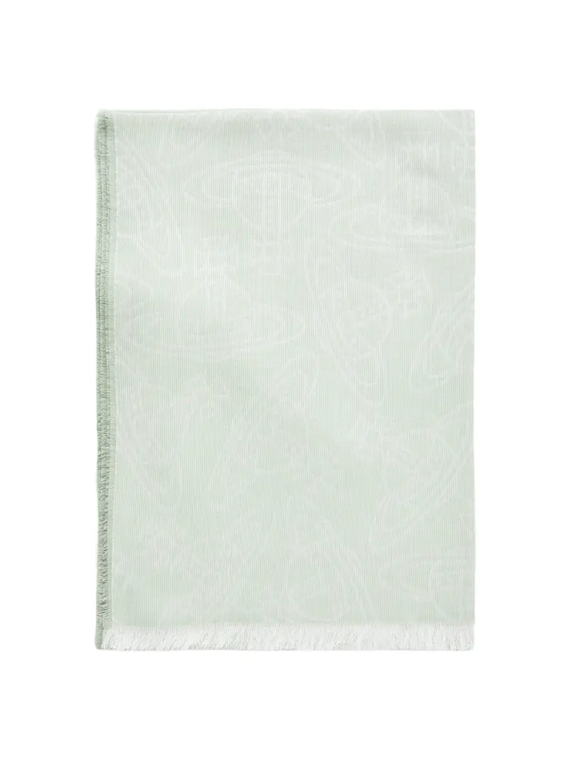 Graffiti Orb Scarf Light Green 1
