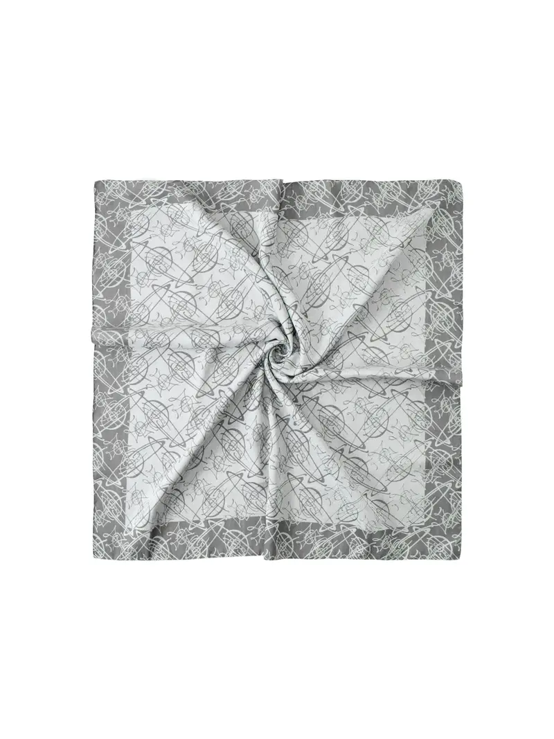 Graffiti Orb Square Scarf 1