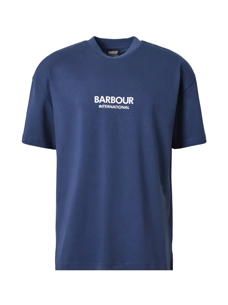 Graphic Cotton T-Shirt Blue 1