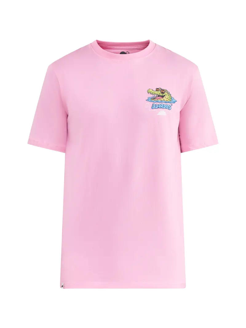Graphic Cotton T-Shirt Pink 1