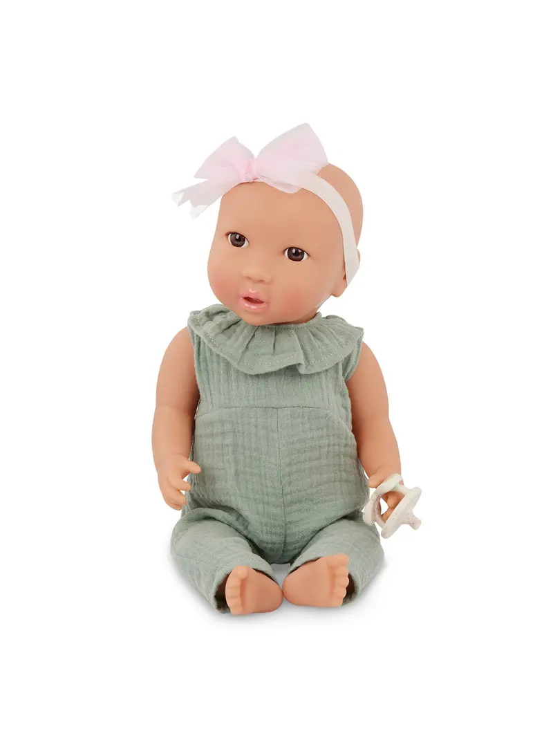 Green Jumper & Bow Doll Outfit 1