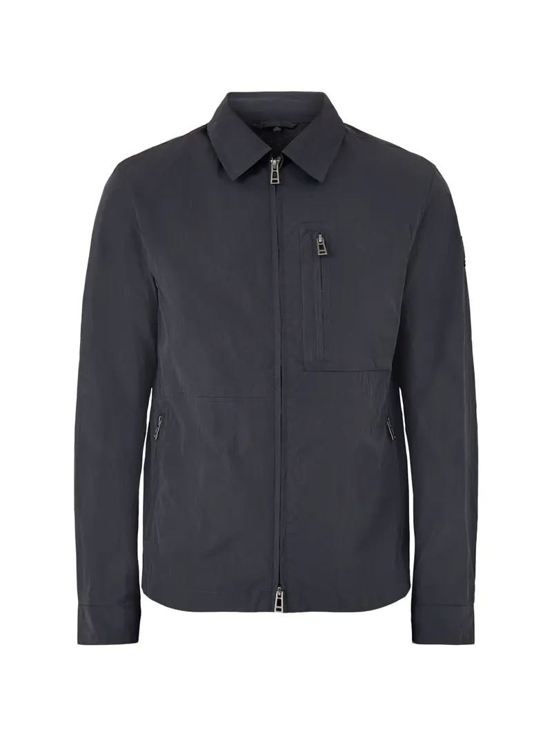 Grid Overshirt Black 1