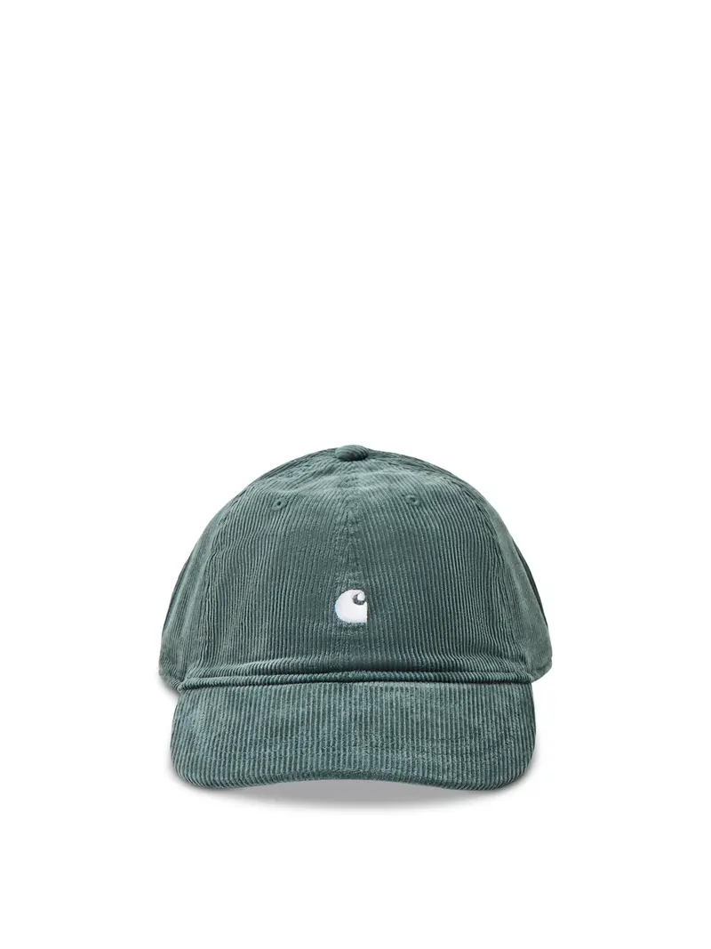 Harlem Corduroy Cap Kale Green / White 1