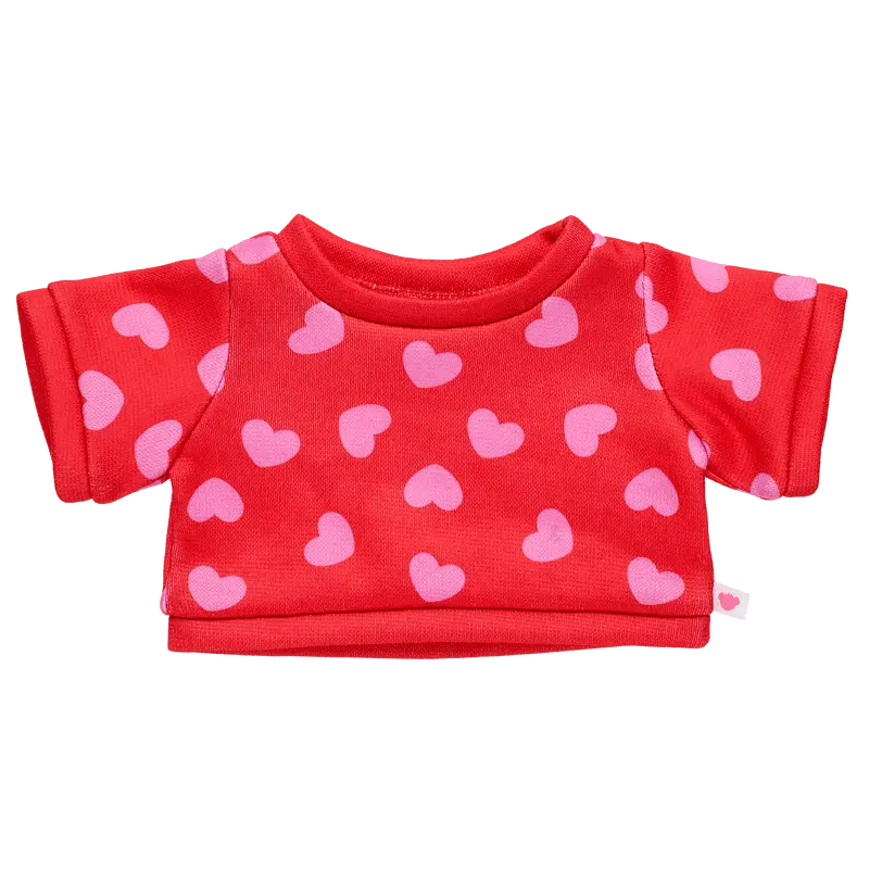 Heart Print Sweater 1