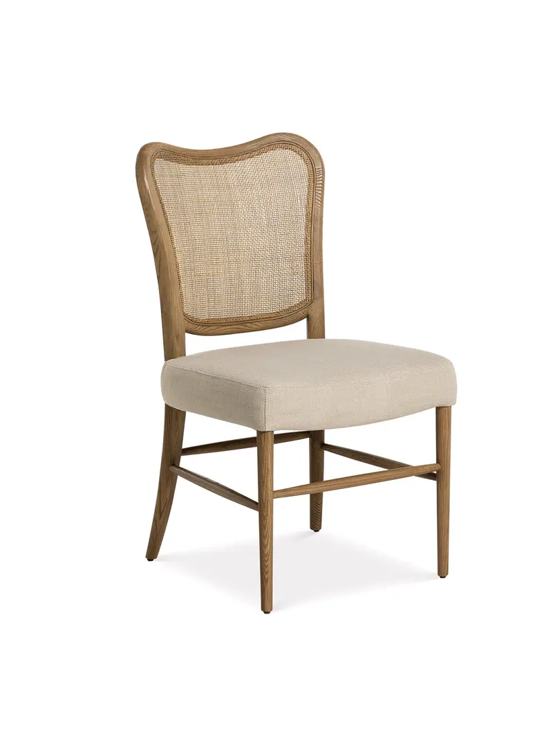 Hepworth Light Grey Fabric Dining Chair 1