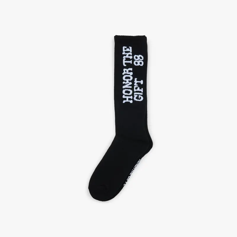 Honor The Gift For Sale Ribbed Sock Black 1