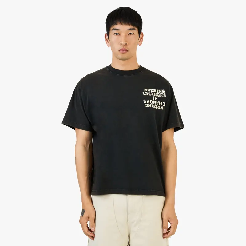 Honor The Gift Nothing Changes T-Shirt / Black 1