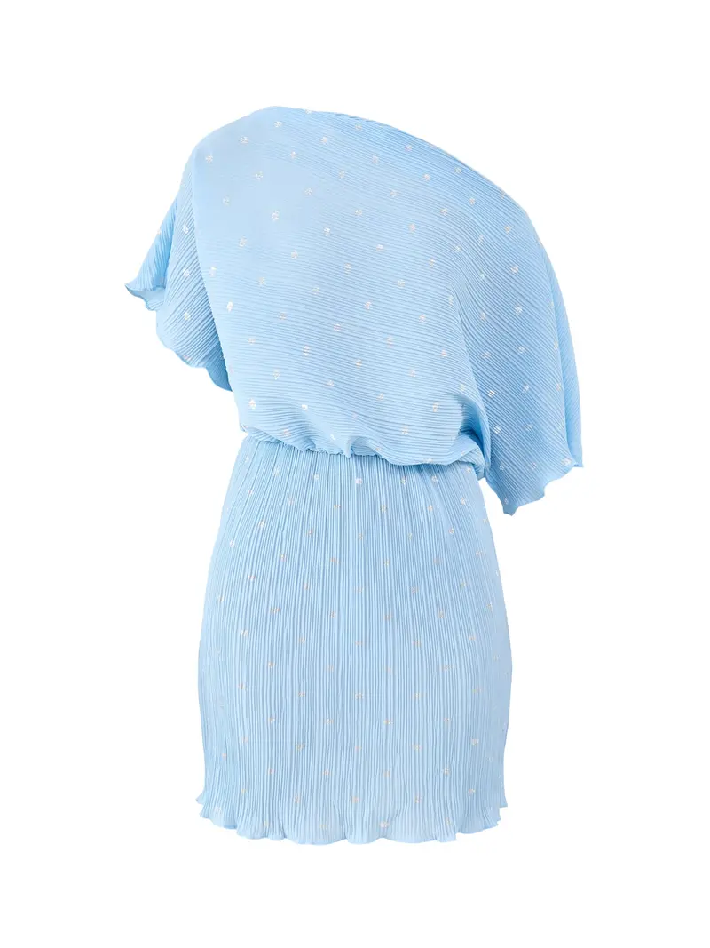 Ice Blue Mini Tilly Dress 1