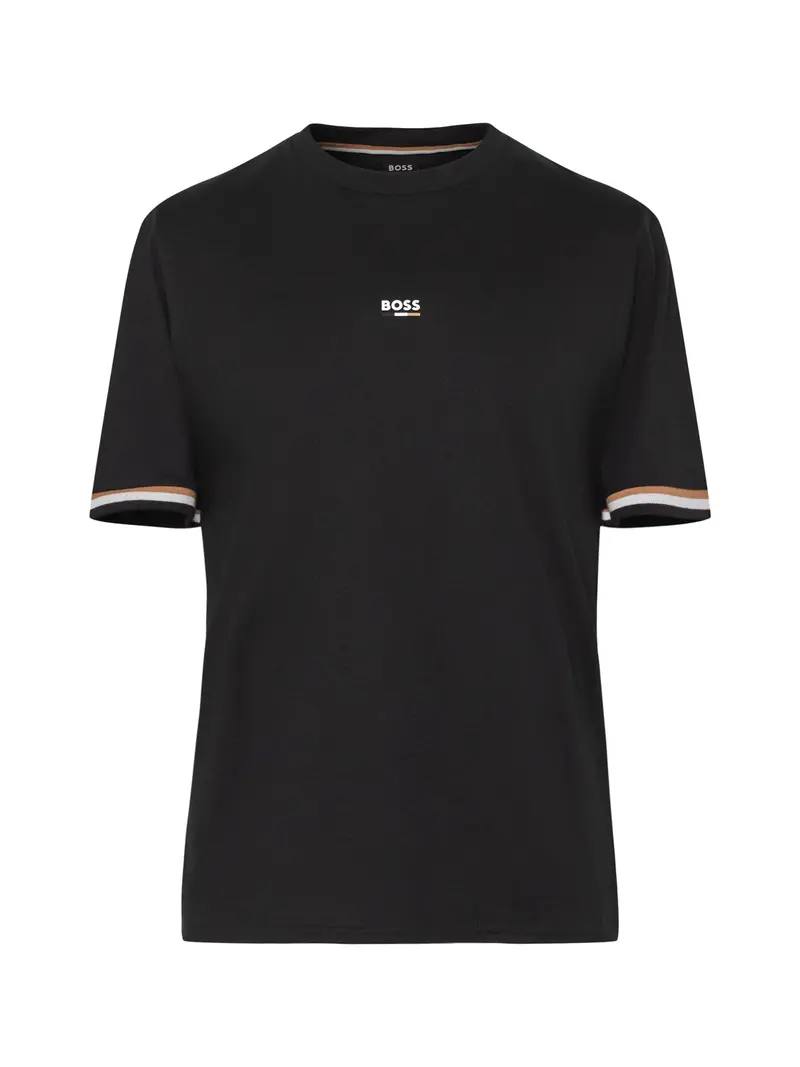 Iconic Cotton T-Shirt Black 1