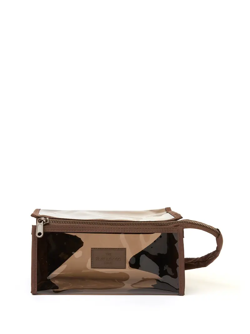 Jelly Flat Lay Makeup Box Bag Espresso 1