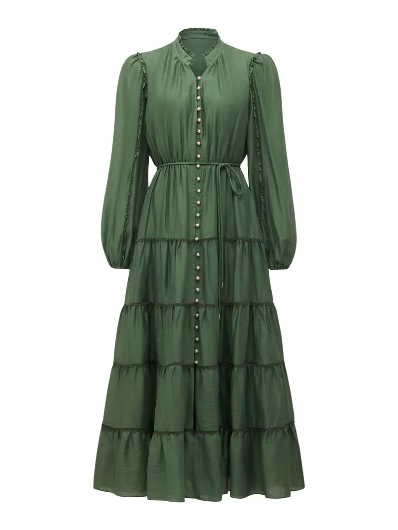 Jessie Button Down Midi Dress 1