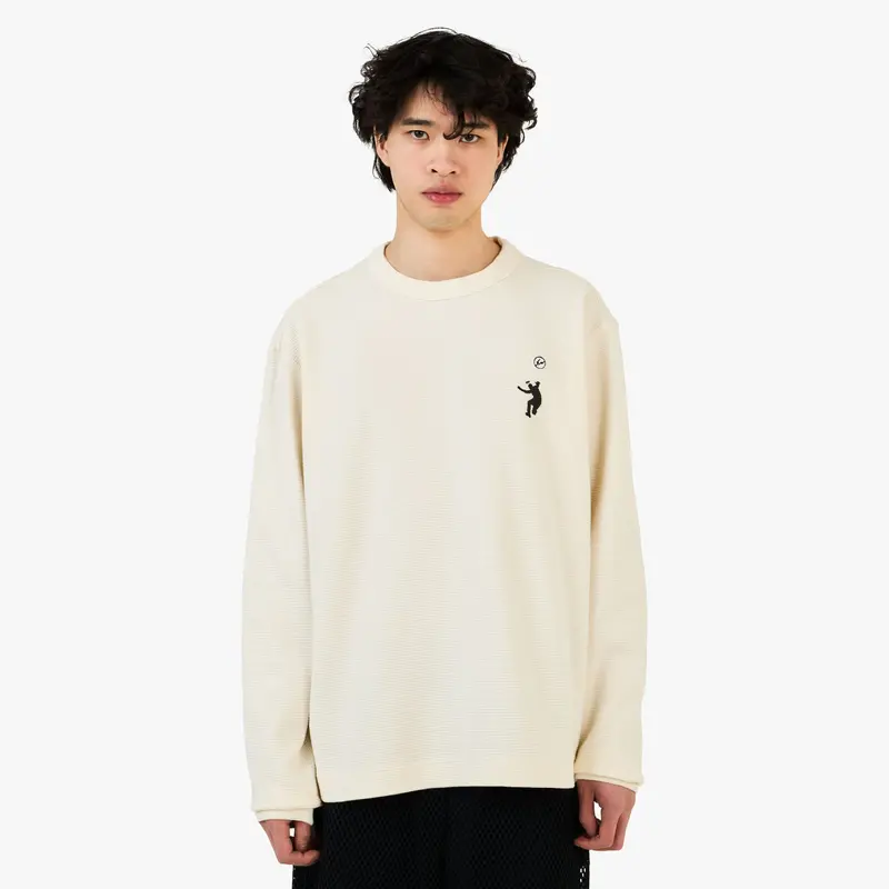 Jordan X Union X Fragment T-Shirt Pale Ivory / Black 1