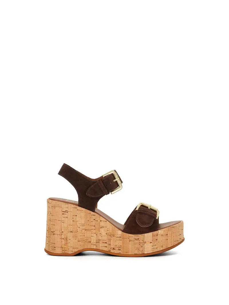 Kamia Woven Sandals Brown 1